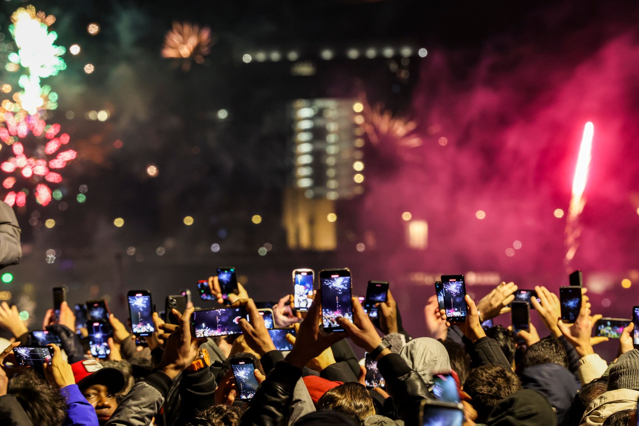 Mobilfunk-Datenvolumen an Silvester zieht kräftig an